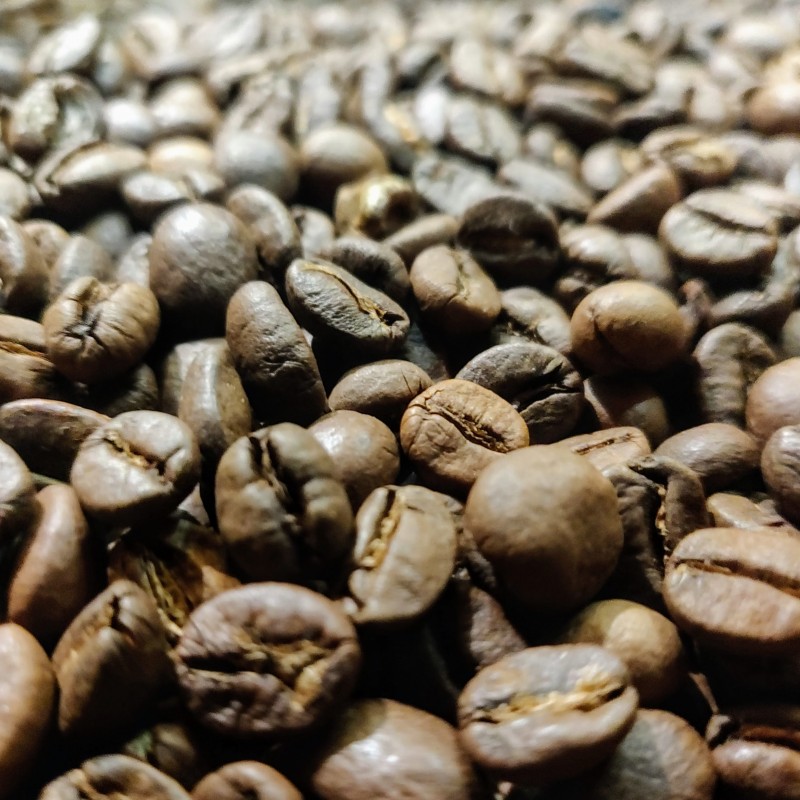 café grain mélange 50% arabica 50% robusta حبوب قهوة ميلونج